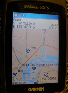 Photo of GPS60CS showing shonkymaps